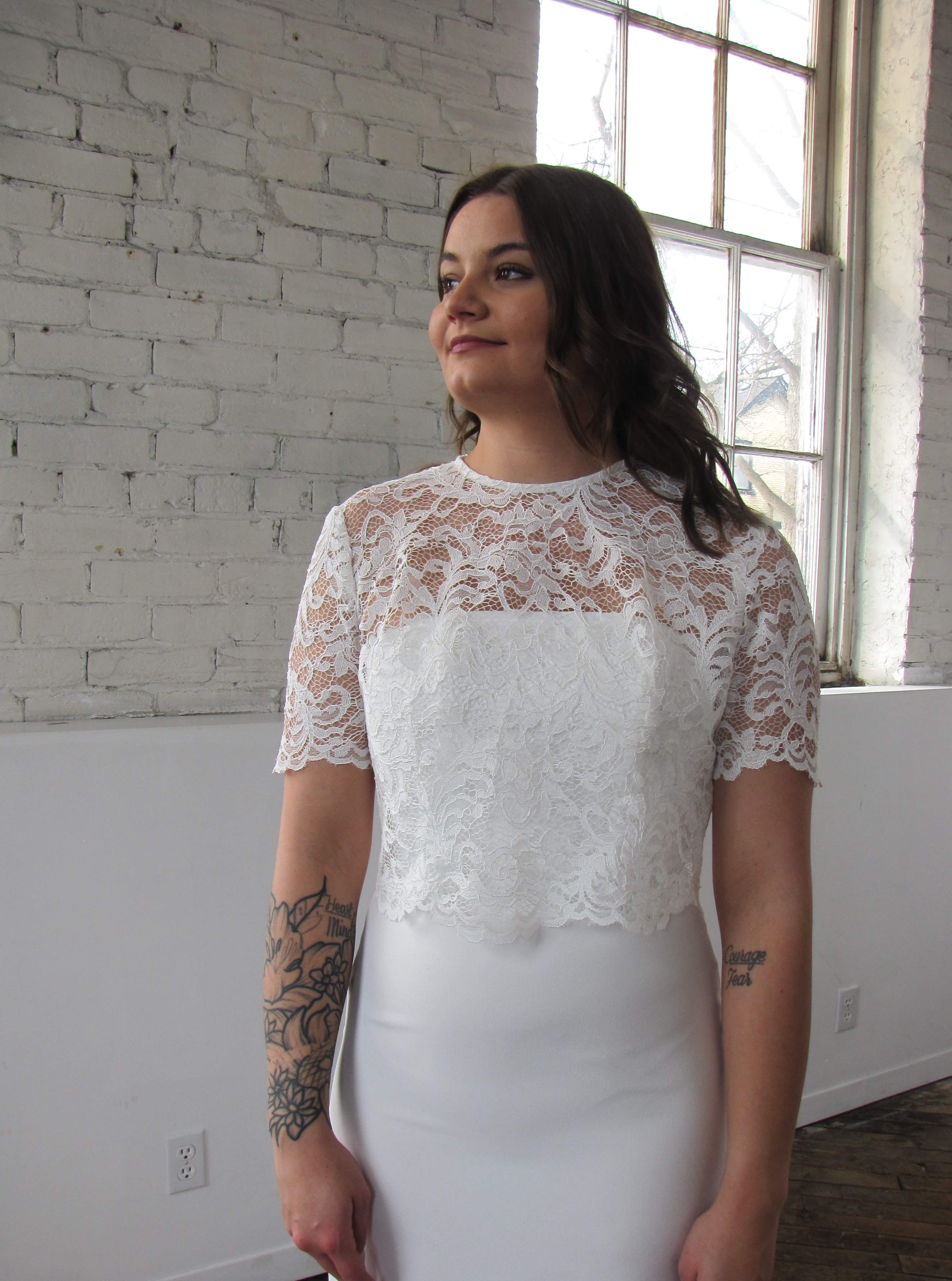 Nightingale top short sleeve MinaBridal