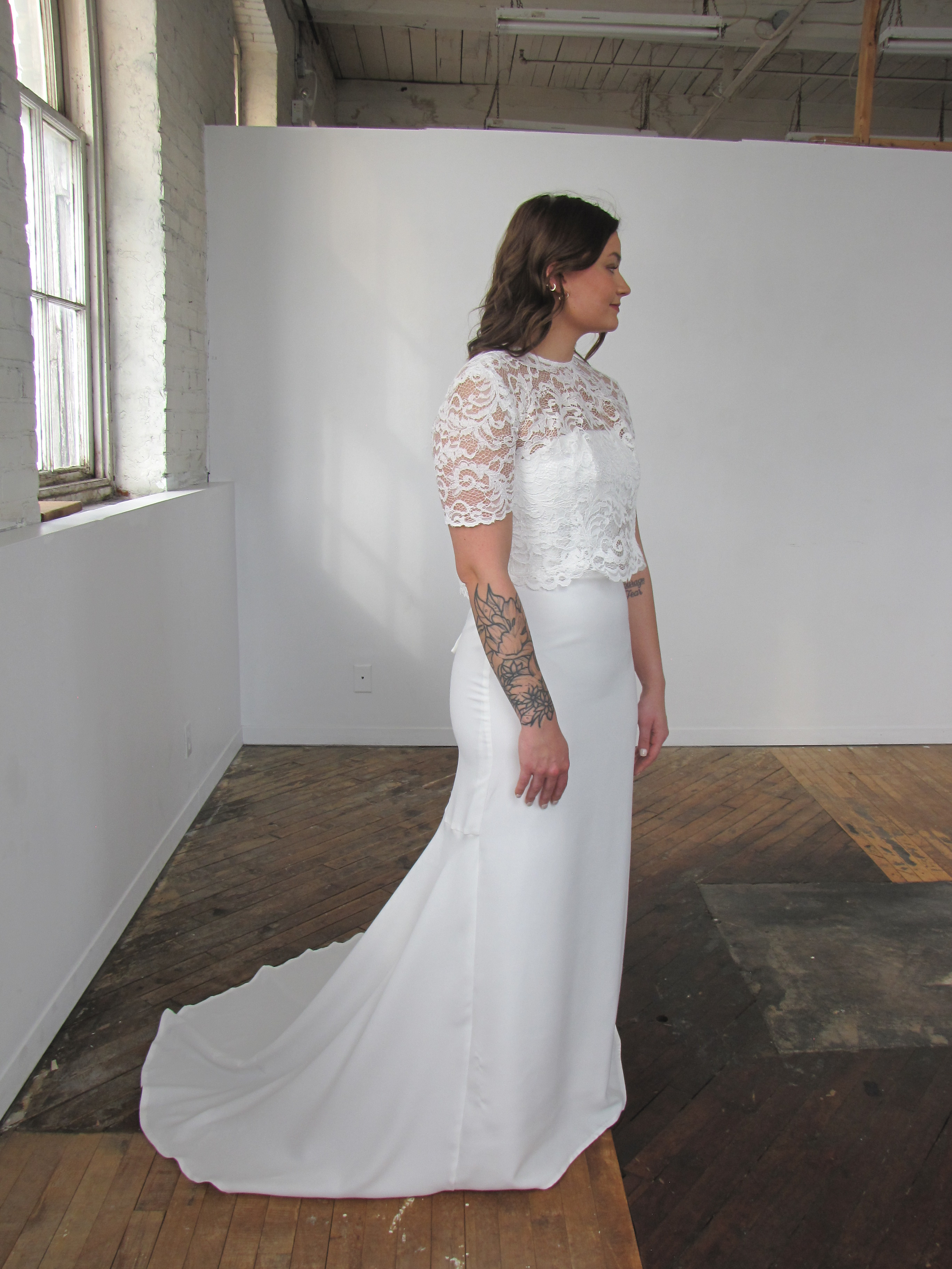 Nightingale top short sleeve MinaBridal